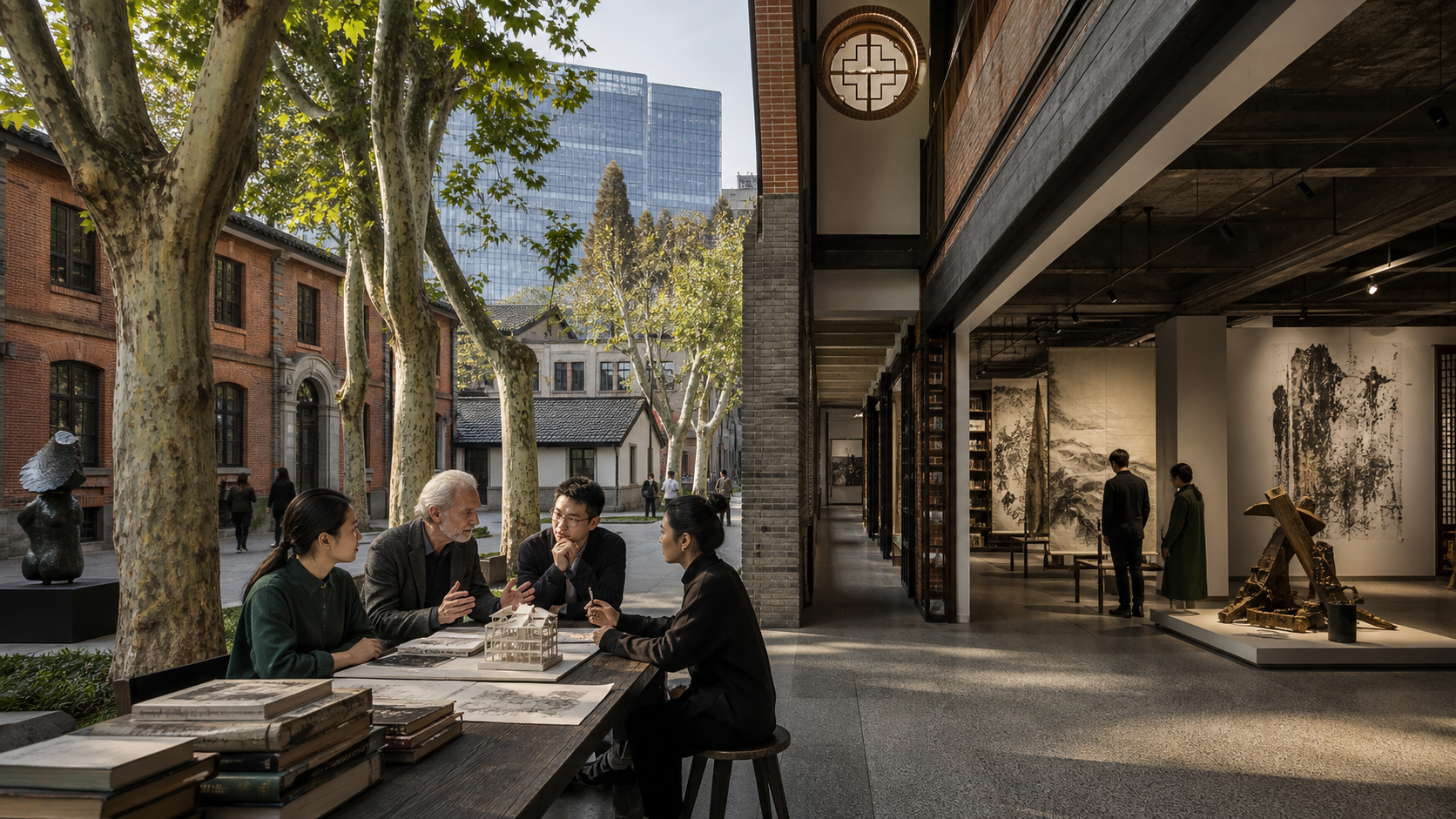 A glimpse of Shanghai’s academic and creative life