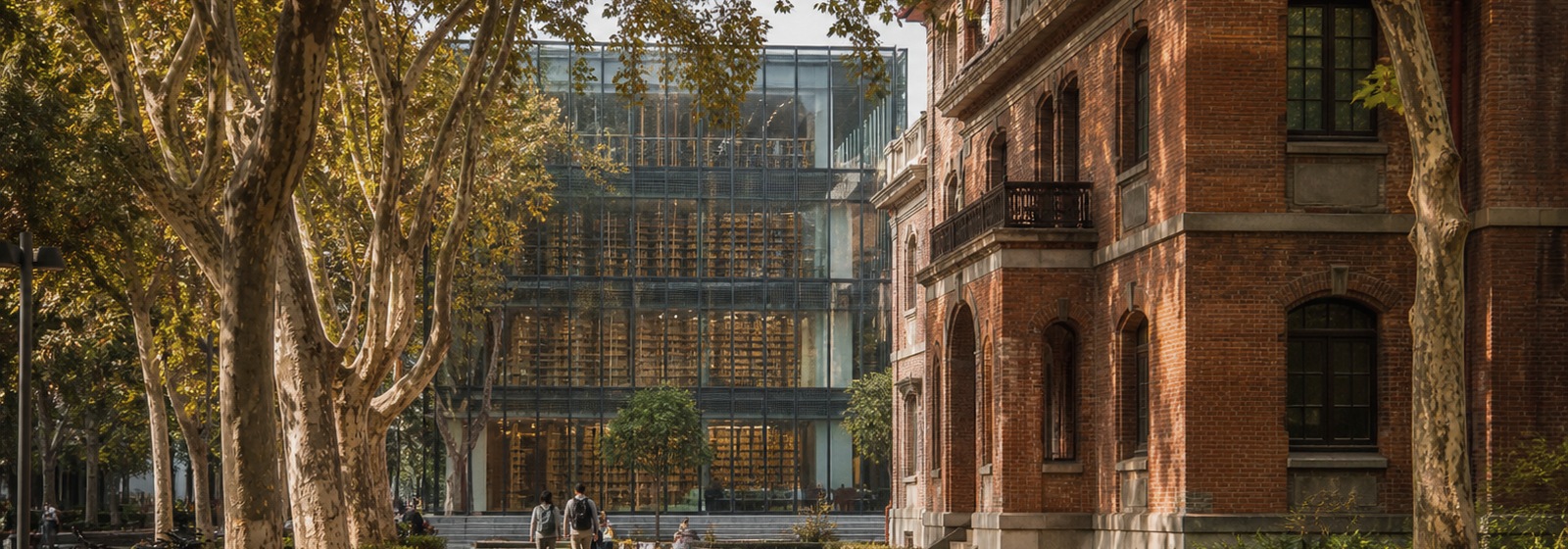 A historic university campus in Shanghai