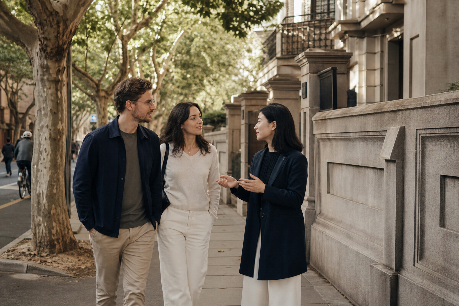 A thoughtful local introduction in Shanghai